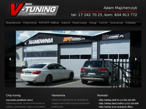 V-Tuning - pomiar mocy na hamowni po tuningu