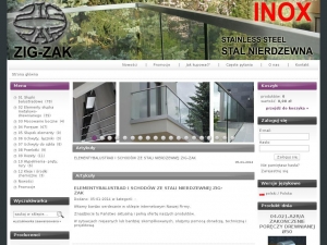 Elementy balustrad produkuje firma Zig-Zak